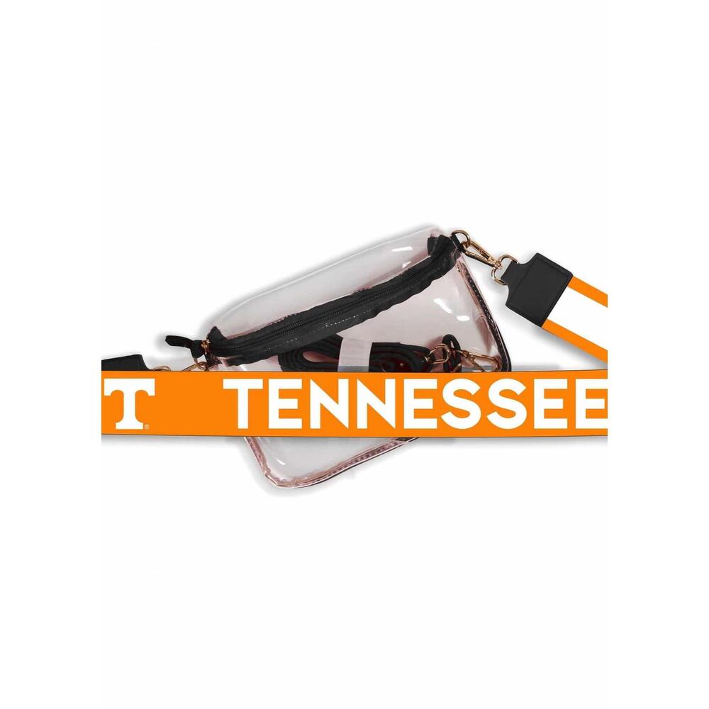 NEW DESDEN women's hailey clear sling logo bag in tennessee